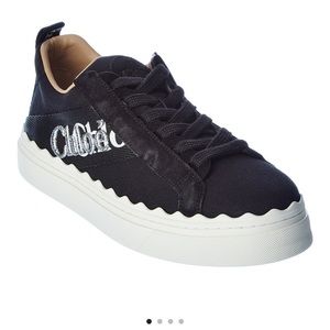 Chloe Lauren scalloped sneaker. Size 38